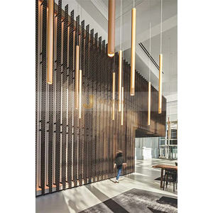 Li166 Hotel Laser Cutting Metal Partition Custom Decorative Metal Modern Metal Decorative Partition <b>Screen</b> - Product Image 2