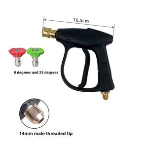 Boquilla Ajustable en Forma de Abanico <span class=keywords><strong>para</strong></span> Pistola de Lavado de Autos de Alta Presión con Conexión Rápida y Cepillo - Product Image 2