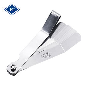 0,203-0,660mm Fühlerlehren-Set aus Edelstahl Verschiedene Stärken Stahl-Fühlerlehren Gebogenes Bandmessgerät Spaltmesswerkzeug - Product Image 4