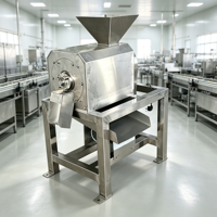 Industriële zware commerciële koude pers mango-tomaat-citroen sapcentrifuge automatische machine voor gember