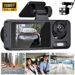 Beste Verkoop Drievoudige Lens Hd Wifi Dashcam Met <span class=keywords><strong>360</strong></span> Nachtzicht Ips Scherm 1 Jaar Garantie Multifunctionele Rijrecorder - Product Image 6