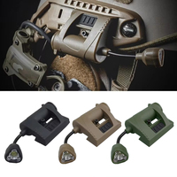 Lampe tactique pour casque à col de cygne flexible et réglable, corps robuste et durable, lumière de signalisation pour casque tactique