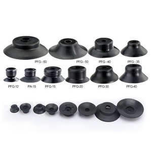 Silicone PA/PF/PFG Series Single-layer Vacuum <b>Suction</b> Cup Manufacturer Pneumatic Accessories Silicone <b>Suction</b> Cup - Product Image 2