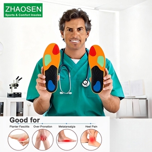 Semelles orthopédiques de qualité supérieure pour le soulagement de la douleur de la fasciite <span class=keywords><strong>plantaire</strong></span> et la supination, avec <span class=keywords><strong>soutien</strong></span> de la voûte <span class=keywords><strong>plantaire</strong></span>, fabriquées en Guangdong - Product Image 4