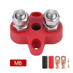 Bloc de bornes fixe M6 48V, connecteur de batterie robuste pour voiture, camping-car, yacht - Product Image 2