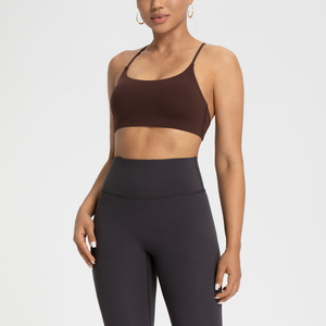 Sujetador Deportivo de Yoga para Mujer <span class=keywords><strong>Geli</strong></span>, de Alta Sujeción, en Spandex/Nylon, con Relleno en el Pecho, de Secado Rápido, Ropa Interior Deportiva, Top Deportivo - Product Image 2