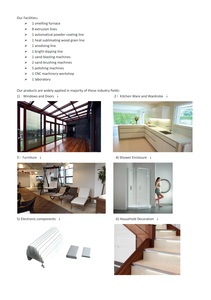 Profilo in Alluminio LED con Scanalatura a T Personalizzato per Cucina e Armadio Servizi di Lavorazione CNC Saldatura Piegatura e Taglio - Product Image 4