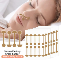 Nouvelles bandes nasales les plus vendues pour la correction et le remodelage du nez, patch élastique en forme d'haltère pour les ailes du nez, autocollant pour les ailes du nez en forme de petit haltère