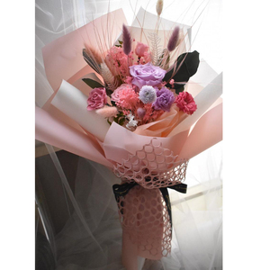 Bouquet di Fiori Secchi Naturali Decorazione Bouquet di <span class=keywords><strong>Rose</strong></span> Conservate Fleur Bouquet di <span class=keywords><strong>Rose</strong></span> <span class=keywords><strong>Essiccate</strong></span> De Fleur Mariage - Product Image 4