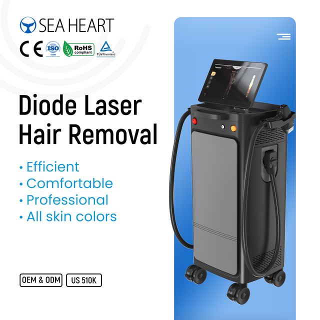 CE Approved Diode Laser Hair Removal Machine for Clinic Use Permanent Painless Skin Rejuvenation Beauty Device