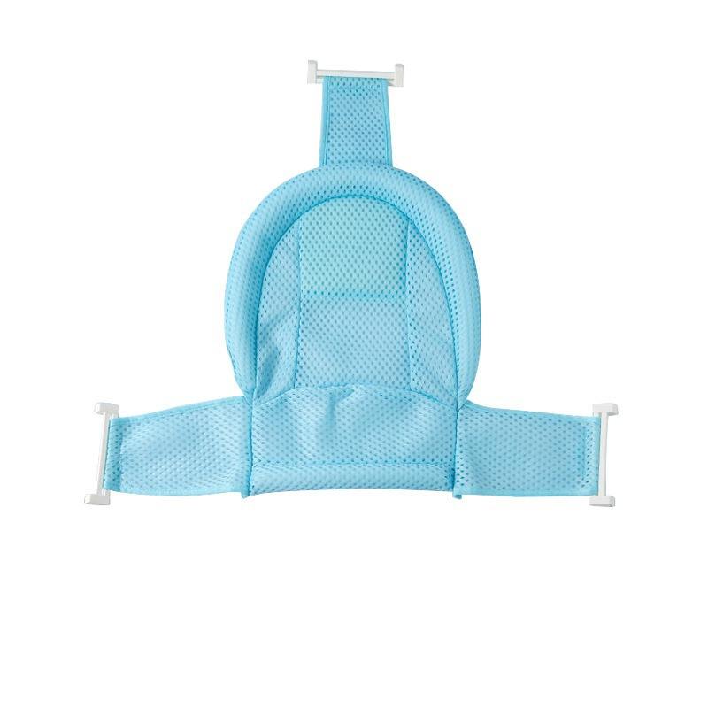 ตาข่ายอาบน้ำรูปตัว T สีฟ้า