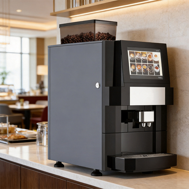 Top Commercial Smart Table Bean to Cup One-Touch Fully Automatic Coffee Machine for Business