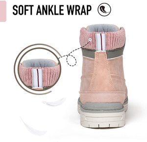 NUEVOS Zapatos Deportivos para Mujer 2021, Clásicos, Impermeables, Transpirables, Color Rosa Claro, Malla de PU, para Caminar, Senderismo, Deporte al Aire Libre, Invierno y Verano - Product Image 6