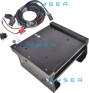 Cric hydraulique électrique Heysea F3008 série Action, déport de 8 pouces, puissance max. 300 <span class=keywords><strong>CV</strong></span>, levée de 7,5 pouces, pour moteurs <span class=keywords><strong>hors</strong></span>-<span class=keywords><strong>bord</strong></span> Yamaha <span class=keywords><strong>Mercury</strong></span> - Product Image 6