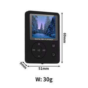 Reproductor de Música Portátil de 18 Pulgadas con Botones, Grabadora de Voz, Mini Reproductor MP3 Portátil, Reproductor MP3 con Clip de Aleación de Aluminio - Product Image 4