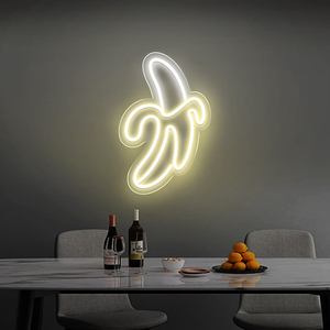 Machine de fabrication d'enseignes néon LED en forme de <span class=keywords><strong>banane</strong></span>, vente en gros directe d'usine chinoise, livraison directe, logo personnalisé, éclairage LED pour les commerces - Product Image 1