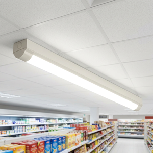 Plafonnier LED Moderne 5FT 38 45 60W 5000K Lumière du Jour Corps en Alliage d'Aluminium Montage en Surface Éclairage Intérieur pour Bureau - Product Image 1