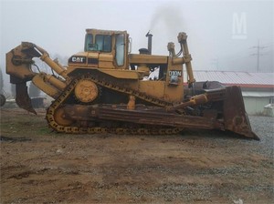 Bulldozer sur chenilles d'occasion du Japon D10N D6R D7R D8R D11 pour terrassement et routes, avec moteur Cat Cummins 140 CV et capacité de bulldozing de 4,5 m - Product Image 6