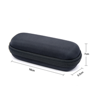 Forme de ski écologique EVA étui à lunettes de protection rigide boîte à fermeture éclair pour voyage bureau utilisation pour lunettes de soleil lunettes