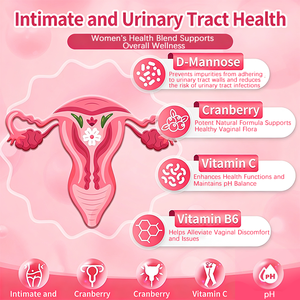 Probióticos Veganos Femeninos al por Mayor, Tiras Orales, Suplemento para el Apoyo de la Salud Vaginal Femenina, Tiras Orales Probióticas para Mujeres - Product Image 4