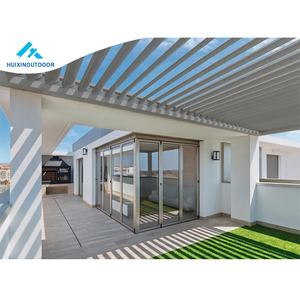 <span class=keywords><strong>Pergola</strong></span> d'extérieur en aluminium motorisé, plage, jardin, cadre en vinyle, étanche - Product Image 2