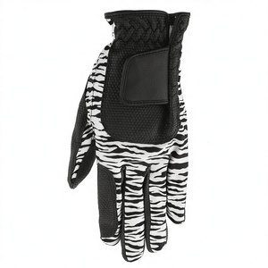 Gants de golf en cuir PU respirant pour femmes avec logo personnalisé et fermeture auto-agrippante pour la main gauche – Nouvel accessoire sportif pour adulte - Product Image 3