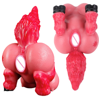 Masturbateur Cheval Fantaisie – Poupée en Silicone Demi-Corps avec Design Fessier Courbé, Texture Douce et Sensation Réaliste, Stroker de Poche