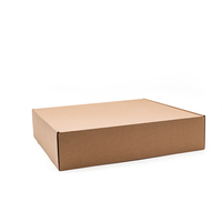 Boîte d'emballage plate personnalisée avec logo imprimé, boîte à chaussures pliante en carton ondulé découpé, boîtes rigides en carton ondulé pour chaussures et vêtements