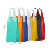 Sac de livraison de nourriture isolé personnalisable sac d'épicerie chaud étanche avec doublure en feuille d'aluminium pour l'extérieur à emporter ou cadeau