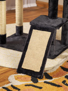 Árvore Arranhadora para Gatos Moderna em Pelúcia Sintética <span class=keywords><strong>2026</strong></span>, Casa para Gatos, Poste de Arranhar para Escalar - Product Image 2