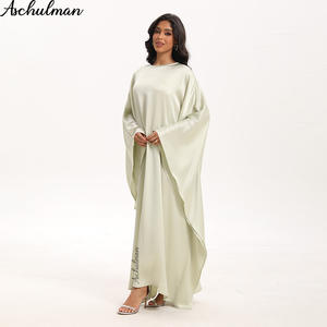 Aschulman-Robe de mariage musulmane personnalisée, dernière conception, modeste, élégante, pour femmes, 2024 - Product Image 3