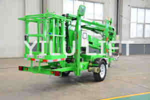 12m ~ 24m 200kg cinese AWP piattaforma per lo Shopping idraulico telescopico trainato canestro braccio sollevatore per albero lavoro con CE ISO - Product Image 4