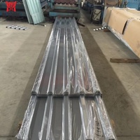 Tôle d'acier AZM Al-Zn-Mg résistante à la corrosion de 0,45 mm, couleur rouge brique, pour panneaux muraux, de toiture et de plafond de maisons conteneurs