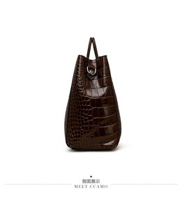 Bolsos de Mano con Patrones de Lujo, Bolsos Clásicos de Gran Capacidad para Mujer, Bolsos Cruzados de Cuero Genuino de Diseñador para Mujer - Product Image 4