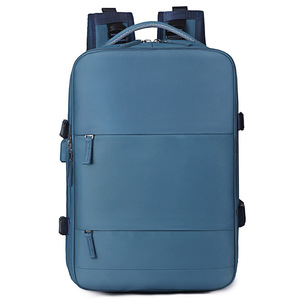 Minimalist Outdoor Thin Large Capacity Waterproof Unisex <b>Laptop</b> <b>Backpack</b> with Usb and Zipper Closure - Product Image 6