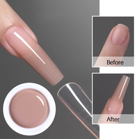 ZRKGEL 4IN1 Construction Gel UV Vente Chaude 15ml Pas De Chaleur Dur Extension Constructeur Renforceur 6 Couleurs Biab Gel Builder
