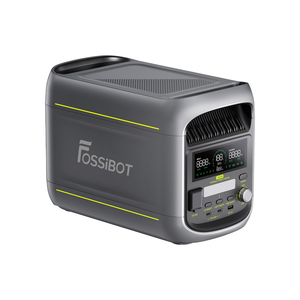 สถานีไฟฟ้าพกพา FOSSIBOT F1800 ความจุ 1024Wh กำลังไฟ 1800W ชาร์จเร็ว 6 พอร์ต รองรับพลังงานแสงอาทิตย์ 500W แบตเตอรี่ LiFePO4 สำหรับสำรองไฟกลางแจ้ง - Product Image 1
