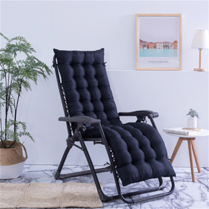 Coussin <span class=keywords><strong>de</strong></span> chaise longue d'extérieur, coussin <span class=keywords><strong>de</strong></span> siège pour chaise à bascule, coussin lombaire pour <span class=keywords><strong>baie</strong></span> vitrée, pliable et écologique - Product Image 5