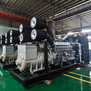 Ritech Power 2000kva 3相ディーゼル発電機セット1600kwヘビーデューティ工業用Genset - Product Image 1