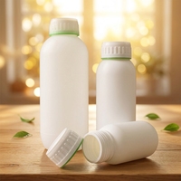 Bouteille en plastique PP résistante aux hautes températures pour remplissage à chaud, emballage de liquides chimiques industriels, pot de laboratoire