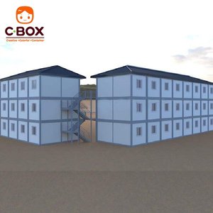 Cbox - Edificio de Oficinas Prefabricado Móvil de 3 Pisos, Dormitorio para Trabajadores de Obras de Construcción, Casa Contenedor Modular Desmontable - Product Image 2