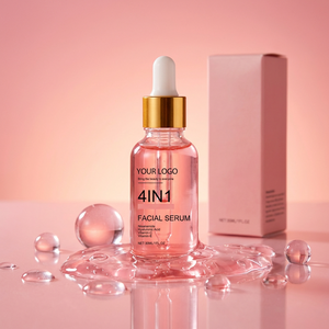 Siero Anti-Età 4-in-1 Personalizzato con Collagene in Gel, Acido Ialuronico e <span class=keywords><strong>Vitamina</strong></span> <span class=keywords><strong>C</strong></span> per <span class=keywords><strong>Pelle</strong></span> Grassa, Rassodante, Idratante e Lenitivo - Product Image 1