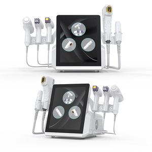 Macchina Professionale per Trattamenti Viso e Corpo, Lifting Facciale HIFU RF, Microneedling Gold <span class=keywords><strong>Vmax</strong></span> Crystallite con Martello Freddo - Product Image 6