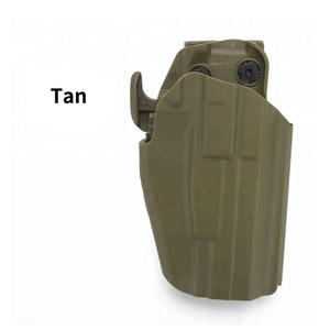 ซองหนังแบบมีสายคาดเอวปล่อยไกปืน,พร้อมซองโพลีเมอร์รักษาแบบปลดออกได้รวดเร็วปรับได้ - Product Image 1