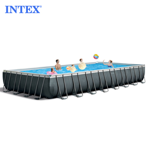 <span class=keywords><strong>Piscina</strong></span> <span class=keywords><strong>Rectangular</strong></span> <span class=keywords><strong>INTEX</strong></span> 26374 ULTRA XTR, <span class=keywords><strong>Piscina</strong></span> Elevada con Estructura Metálica y Soporte de Tubos para Varias Personas - Product Image 4