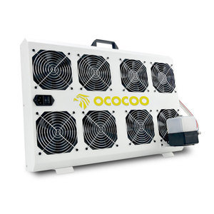 Ococo Water-Cooled Radiator 8 Fans 4300RPM Silent Industrial <b>Cooling</b> <b>System</b> - Product Image 1