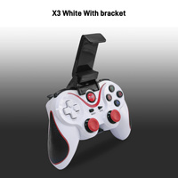 Manette de Jeu Sans Fil X3 Contrôleur de Jeu PC avec Support BT3.0 pour Téléphone Mobile, Tablette et Boîtier TV