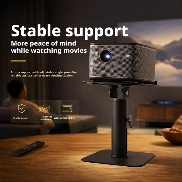 Desktop Metal Projector Bracket Can Be Extended and Adjusted 90 Degrees, Factory Manufactured