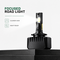 Phares LED de voiture HSSH Auto System D1s D3s Canbus, ampoules LED 100W 6500K 4400 Lumens, nouvelle puce LED à montage universel