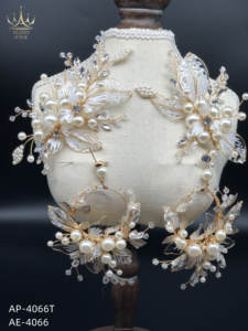 Vendita calda all'ingrosso della fabbrica di gioielli personalizzati in pietra di cristallo accessori per abiti da sposa di lusso corona da sposa accessori per capelli - Product Image 4